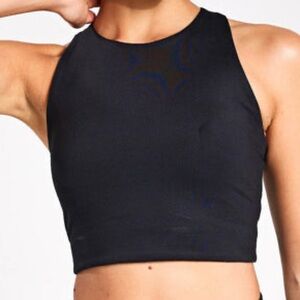 NWOT - Girlfriend Collective Dylan Bra Racerback in Black Size XS